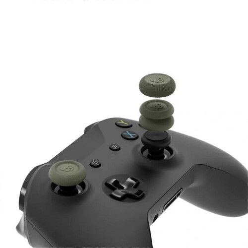 6pcs Thumb Stick Grip Caps Non-Slip Handle Rocker Button Cap for Game Controller Accessories Blue 1