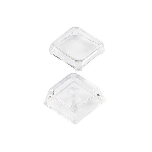 90pcs XDA Profile Transparent Keycaps for MX Mechanical Keyboards Blank PC Caps 1