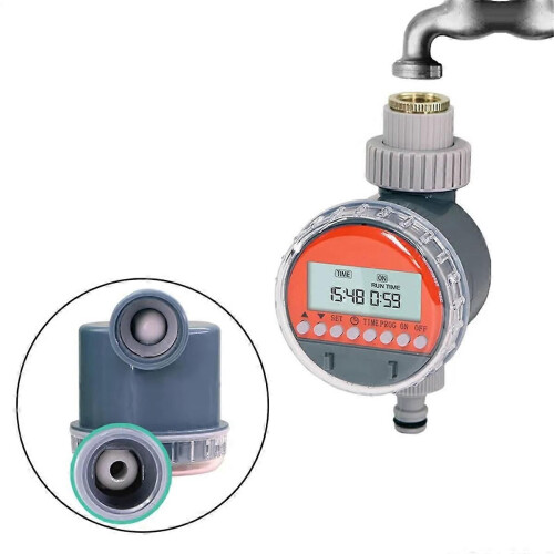 Tuinkogelkraan met timer compatibel met buitenkas 2