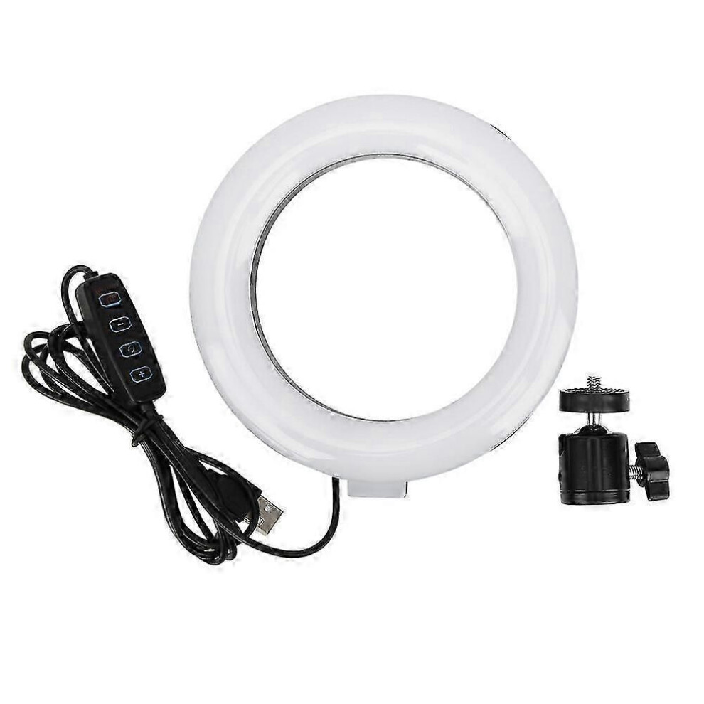 6 Inch Selfie Ring With Tripod Stand, Live Streaming Fill For Phone Video Recording & Makeup Light 9319739835700