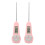 2St - En Voedselthermometer Waterdicht ABS Roze 1