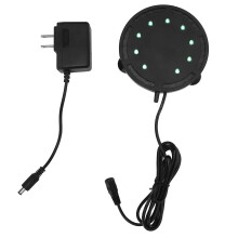 Diffusore di ossigeno a bolle per acquario con illuminazione a LED