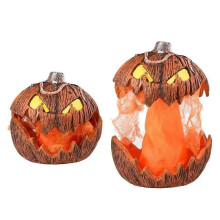 LED Devil Pumpkin Lantern Halloween Pumpkin Lamp Flashing Ghost Lighting Festival Halloween Party Decoration