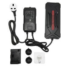 Automatischer, konstante Temperaturregler mit LED-Anzeige, sicherer Tauchheizer für Aquarien, UK-Stecker,
