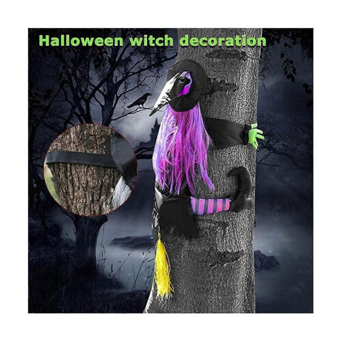 Διακοσμήσεις για το Halloween με θέμα τη μάγισσα που συντρί 2