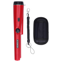 Professioneller, tragbarer, wasserdichter Metalldetektor mit tiefroter LED-Beleuchtung