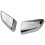 compatible for 2024 Car Electroplated Rearview Mirror Cover 1
