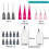 12Pack Glue Squeeze Bottle, Precision Tip Applicator Bottle,Needle Tip Squeeze Bottle,Glue Applicator Bottles,for Paint 2