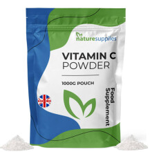 High Strength Vitamin C Powder 1000g, VIT C Ascorbic Acid, Pure, Non-GMO & Vegan-Friendly, Immune Support Supplement, No Chemicals, Pharmaceutical Gra