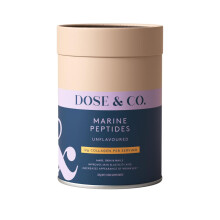 Dose & Co Marine Collagen Peptides Powder | Hydrolysed Marine Collagen Type I & III with 12g Protein, Plus Hyaluronic Acid & Vitamin C | Supports Heal