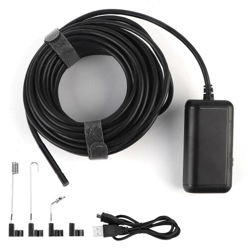 0.2" 5MP WiFi Endoscope Inspection Camera IP67 6 LED for iOS/Android Smartphones