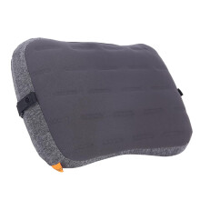 TREKOLOGY Inflatable Camping Pillow - Travel Pillows for Backpacking, Beach & Airplane - Blow Up Head & Neck Support Camp Cushion with Removable Cover