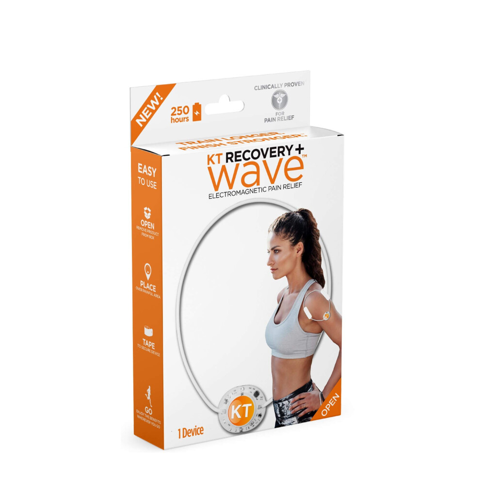 Kt Tape Green Kt Recovery+ Wave Electromagnetic Pain Relief Device, 1 Count (Pack Of 1)