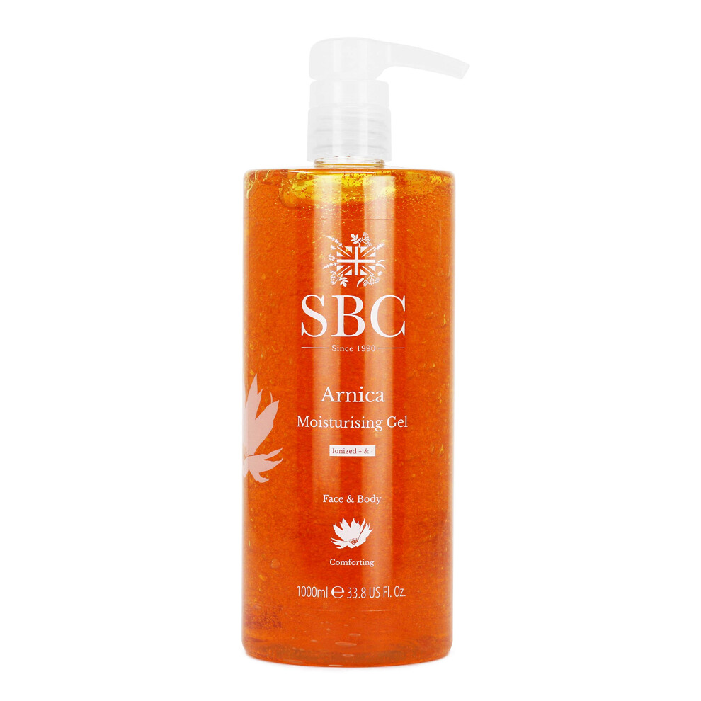 Sbc Skincare Arnica Moisturising Skincare Gel - 1000Ml | Arnica Montana Gel | Award Winning Arnica Gel | Arnica Gel For The Family | Sport, Muscle Re