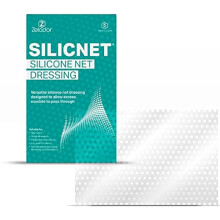 Silicnet Silicone Net Dressing Non-Adherent, Flexible, and Breathable Dressing for Delicate Skin – Ideal for Surgical Wounds 10x15cm 5pc