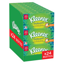 Kleenex 3392451 Balsam Tissues Pack of 24 Boxes of Paper Enriched