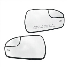 For Fusion 2013-2020 Left & Right Car Door Side Rearview Mirror Glass with Heated DS7Z17K707F, DS7Z1