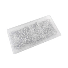 150 Sets Snap Button 9.5Mm Metal Silver Snaps Buttons for Sewing And Crafting, Open Snap Button Sna