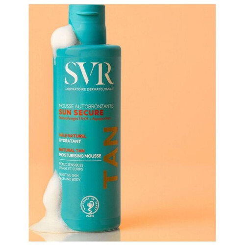 SVR Sun Secure Self Tanning Mousse Sensitive Skin 150ml 2
