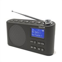 DAB/DAB+ & FM Portable Digital Radio | Bluetooth | Rechargeable Battery | Dual Alarms & Sleep Timer | Perfect for Home, Office or Outdoors | AZATOM So