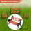 10Pcs Model Train HO N O Scale 1:100 Bench Chair Model 4