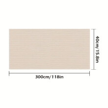 (Khaki-40.13cm*299.72cm) 1 vol. 5mm thick easy-to-install, self-adhesive xpe polyester fiber material carpet