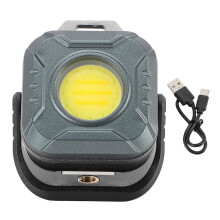 Faro da lavoro a LED portatile, ricaricabile, magnetico, 500 lm, impermeabile IPX5, compatibile con