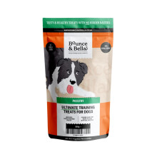 Bounce and Bella Grain Free Dog Treats - 800 Healthy Training Treats - 80% Fresh Poultry, 20% Potato & Sweet Potato - Hypoallergenic for Dogs with Sen