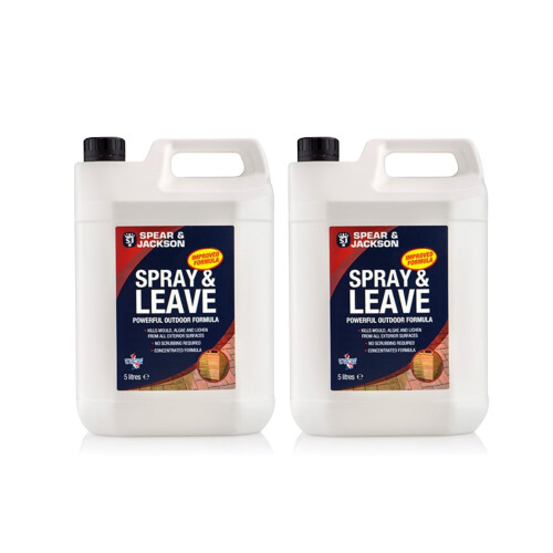 Spear & Jackson Spear and Jackson - Spray and Leave Concentrate 2 x 5 Litres - Kills