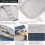 Soft-Touch Durable Pencil Case with Wide Opening - Easy Access Stationery Organizer Made from Polyester Material 4