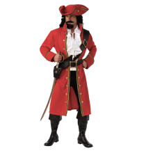 Rubies Pirate Captain Adult Costume, Size Standard Chest 37"- 42 Halloween Halloween