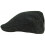 (Obsidian Black, M) Boardmans Harris Tweed Flat Cap 2
