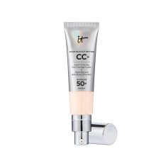 IT Cosmetics CC+ Cream SPF 50+ Full-Coverage CC Foundation, Hydrating Skincare, With Hyaluronic Acid, Niacinamide & Vitamin E for a Radiant Finish, Yo