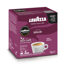 Lavazza A Modo Mio Lungo Dolce, 96 Coffee Capsules, with Aromatic Notes of Dried Fruits, for a Sweet Espresso, 100% Arabica, Inten