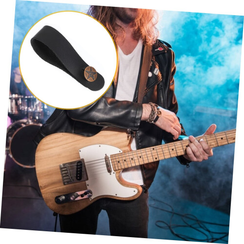 4pcs Guitar Strap Ties with Neck Strap Buckle Secure Connection Protects Headstock 2