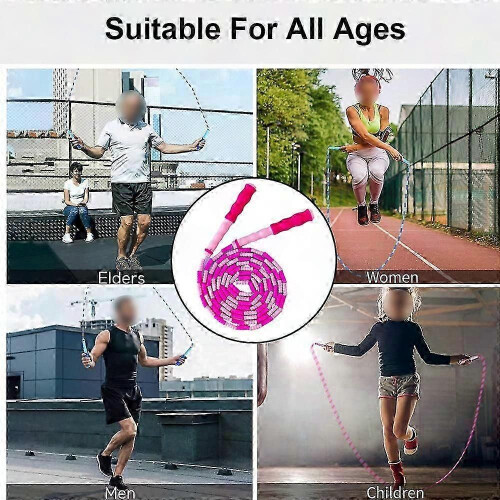 3-Pack Tangle-Free Adjustable Jump Ropes for Exercise & Training 2