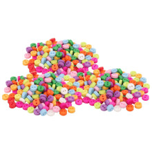 500pcs Round Resin Plastic Sewing Buttons Waterproof Durable for Clothing Decoration