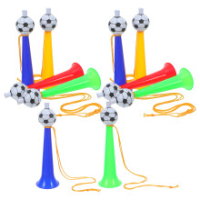 10Pcs Multi-Color Plastic Cheer Horns Loud Trumpet Toys for Kids Party