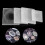 4 Pcs Oval Square Epoxy Resin Silicone Molds Pendant Making Moulds 3