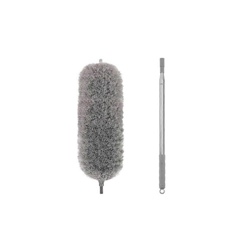 Microfiber Feathers Duster Extendable Duster with Extra Long Pole Bendable Head Long Handle Dusters