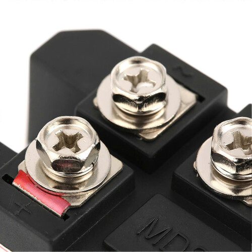 MDS100A Black 3-Phase Diode Bridge Rectifier, 100A, High Power, 1600V 1