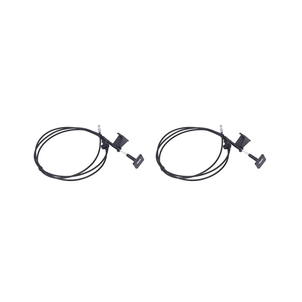 2X Hood Bonnet Release Cable With Pull Handle 74130Snaa01 Replacement For 2006 Â 2011 6031015867399
