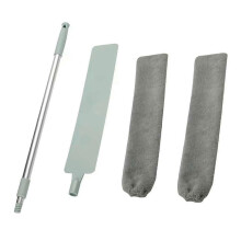 Retractable Gaps Dust Cleaner, Extendable Duster with Bendable & Removable Head, Washable Dusting Br