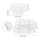 2Stk Transparent Eisbecherhalter 16- Für Snacks Und Catering 2