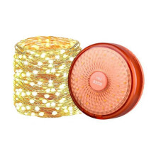 Lampki LED, latarnia kempingowa, ładowalna przez USB, 2 w 1, przenośna lampa zewnętrzna z 8 trybami