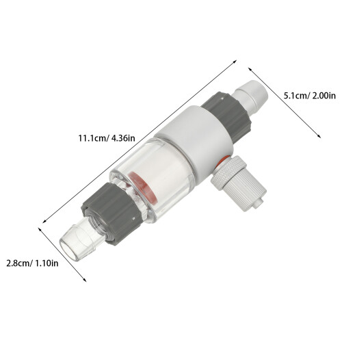 Aquarium Co2 Diffusor Silber Nano Filter Zubehör 1