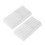 2Pcs White Plastic Trailer Reflectors Adhesive Stick-on Safety Strips 6