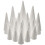 24Pcs Craft Foam Cones, for Christmas Tree, School, DIY Craft Project 2