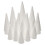 24Pcs Craft Foam Cones, for Christmas Tree, School, DIY Craft Project 3