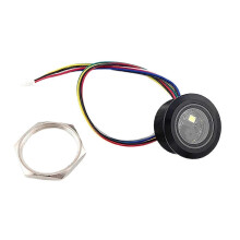 GM861-LED White Fill Lighting 2D/1D USB/UART DC3.3V QR Code Round Barcode Module Scanner Metal Enclo